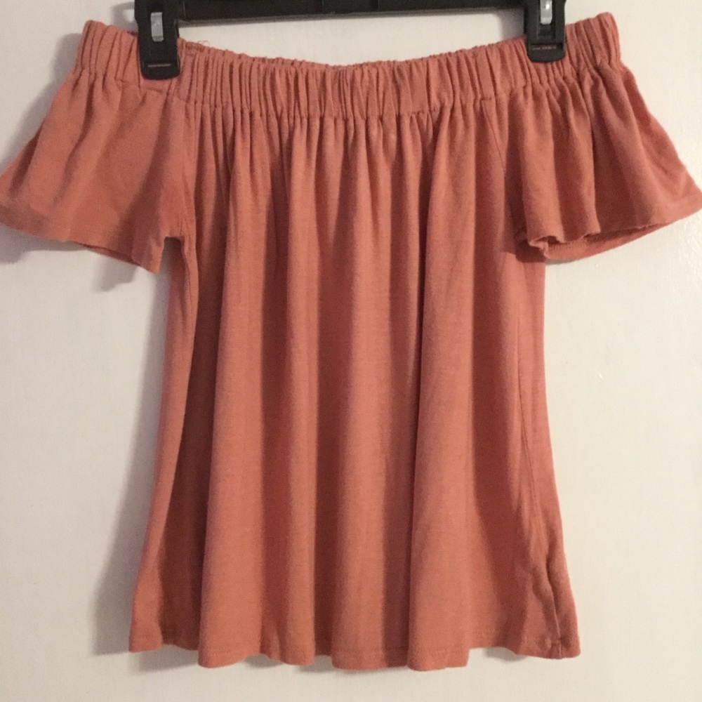 Off the shoulder flowy top